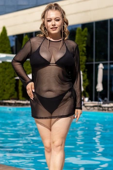 Жіноча пляжна туніка-сукня TOTALFIT PR4-T10 3XL