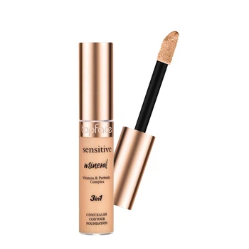 Консилер TopFace Sensitive Mineral 3 in 1 Concealer для маскировки несовершенств кожи лица 003 Natural Натуральный, 12 мл