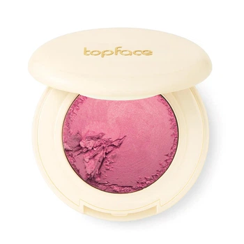 Запечені рум’яна для обличчя Topface PROHD Natural Glow Baked Blush з ефектом природного сяйва 004 Pink Flush Яскравий рожевий 4 г