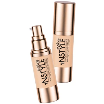 Тональний крем для обличчя Topface Instyle Perfect Coverage Foundation для стійкого та щільного тону шкіри 004 Natural Бежевий 30 мл