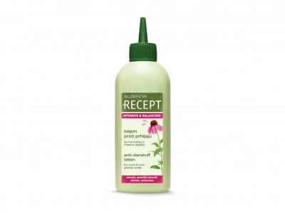 Лосьйон проти лупи Subrina Professional Recept Intensive & Balancing Lotion для заспокоєння та очищення шкіри голови 200 мл
