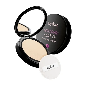 Пудра для лица TopFace Skin Editor Matte Finishing Powder для ровного тона кожи 003 Light Beige Светлый бежевый 10 г