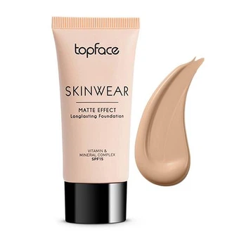 Тональний крем для обличчя Topface SkinWear Matte Effect Longlasting Foundation з матовим ефектом 004 Beige Бежевий 30 мл