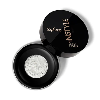 Рассыпчатая пудра для лица Topface Instyle Loose Powder для фиксации макияжа 101 Transparent Прозрачный 10 г