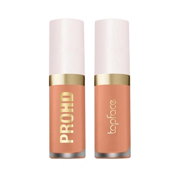 Жидкие румяна для лица TopFace ProHD Hypnotic Bloom Liquid Blush 001 Peachy Nude Персиково-нюдовый 7 мл
