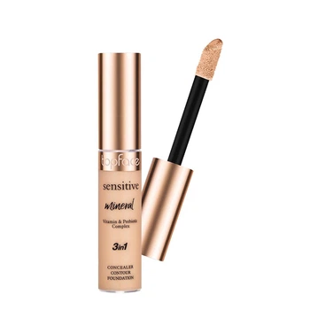 Многофункциональный консилер для лица TopFace Sensitive Mineral 3 in 1 Concealer 001 Ivory Beige Слоновая кость 12 мл