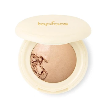 Запеченный хайлайтер для лица Topface PROHD Natural Glow Baked Highlighter 004 Cool Reflect Золотисто-бронзовый 4г