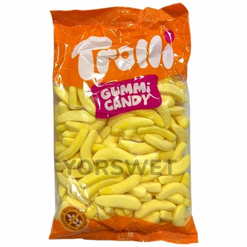 Жувальні цукерки Trolli Bananas Банани 1 кг (0182)