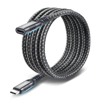 Удлинительный кабель aceyoon USB-C 240 Вт (штекер — гнездо)