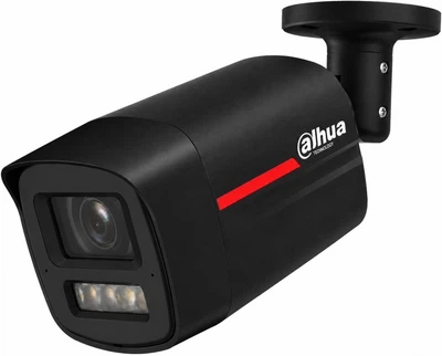 Kamera IP Dahua IPC-HFW2849TL-S-LED-0280B-PRO-BLACK 8MP Czarna (6937552487703)