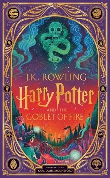 Книга Harry Potter 4 Goblet of Fire Interactive Illustrated Edition - Джоан Ролінґ. Bloomsbury. ISBN: 9781526691262