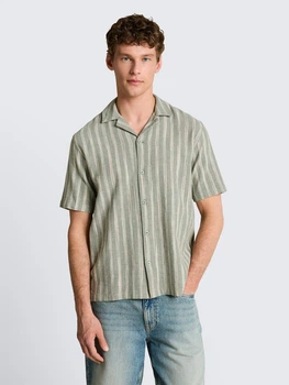 Рубашка Tom Tailor 1049676 S Зеленая