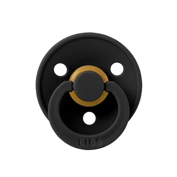 Соска пустышка Bibs Colour round 18+ мес 3 размер Black