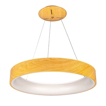 Люстра підвісна світлодіодна, LED кільце Levistella 781P2290 (600) LWD колір світле дерево