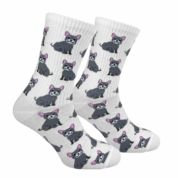 Шкарпетки Premier Socks “Веселий Бульдог”, прикольні шкарпетки з песиками, унісекс, розм. 36-39