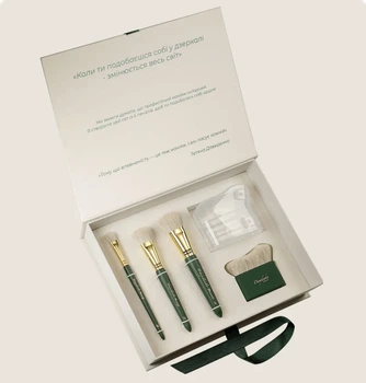 Набор кистей для макияжа Davydenko Beauty, 3шт