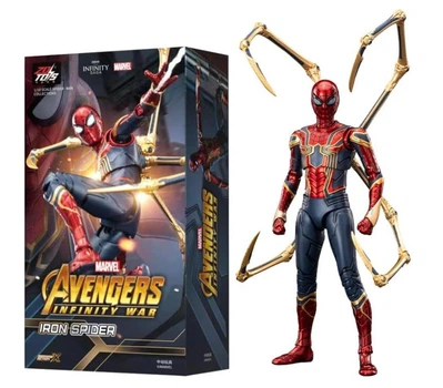 Колекційна фігурка Iron Spider Залізний Павук Spider-Man Avengers: Infinity War, 18 см — екшн-фігурка Людина-Павук з механічними лапами