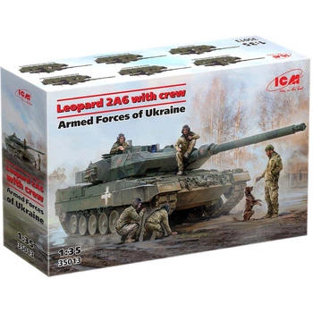Конструктор ICM Holding Leopard 2A6 ЗСУ з екіпажем