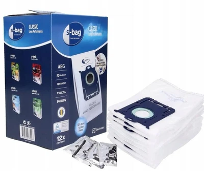 Набір мішків FC8021/03 (e201s ) для пилососа Philips Electrolux 883802103010 (12 шт.) + 4 ароматизатора
