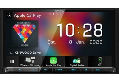 Автомагнітола KENWOOD DMX8021DABS / USB / WI-FI / HDMI / Bluetooth / Android Auto / Black Б/В k4