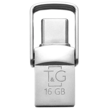 USB флешка T&G 104 Metal Series 16Gb USB / Type-C