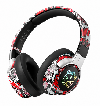 Беспроводные накладные наушники SY-T12 Bluetooth 5.4, Hi-Fi звук, RGB подсветка, с микрофоном, для телефона и ПК, Чорні