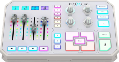 Стрімінговий мікшер TC Helicon GoXLR-WH (4033653191005)