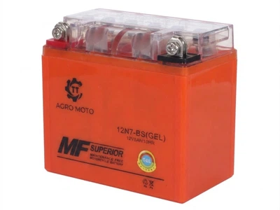 Аккумулятор гелевый TT AGRO MOTO 12N7-BS 7АH на мотоцикл