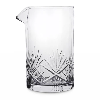 Склянка для змішування коктейлів Total Barware скляна з візерунком 725 мл (74910-MG-725ml-t)