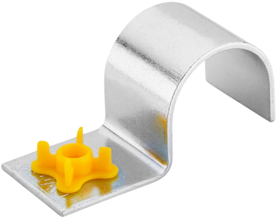 Metalowy klips do rur instalacyjnych DeWalt z dociskiem 20 mm 100 szt. DDF6710020 (5054905030414)