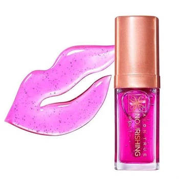 Блиск олія для губ з SPF 12 «Живлення та колір» Ніжна квітка Blossom Avon True Nourishing Oil, 7 мл