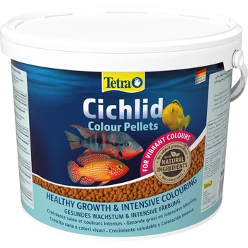 Сухий корм для цихлід Tetra Cichlid Colour для яскравості забарвлення гранули 10 л 3.6 кг (MLZ9784)