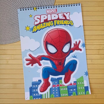 Раскраска Человек-паук Spider man А4 (29117)