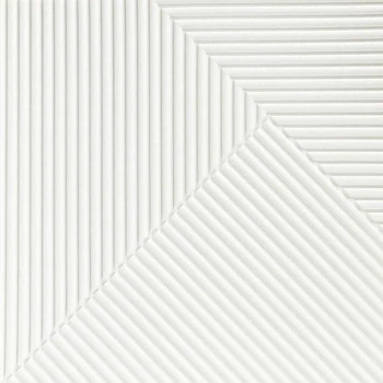 Панель 3D Sticker Wall самоклеюча SW-00002877 біла 500*500 мм