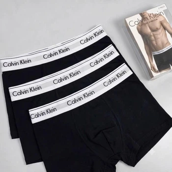 Набір трусів - боксерів Calvin Klein Underwear 3 шт XL чорні