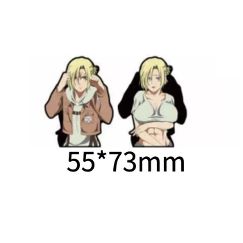 Голографическая наклейка Атака титанов Attack on Titan(MS_C7147C3D96F2)