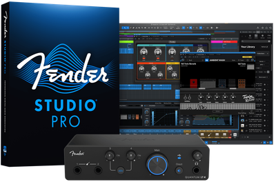Аудіоінтерфейс Fender Quantum LT 4 USB‑C (673454015359)