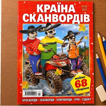 Кроссворды Страна Сканвордов рус. язык №10/2025