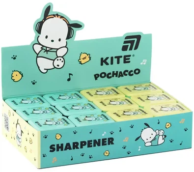Набор точилок для карандашей Kite Pochacco с контейнером ассорти цветов 24 шт (PC26-116)