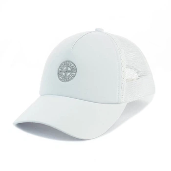 Детско-подростковая бейсболка "Stone Island" Белый