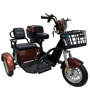 Электротрайк FADA RAZOM 1200W Кофейный