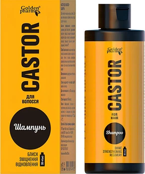 Шампунь для волосся Golden Pharm Castor 200 мл (4820183474933)