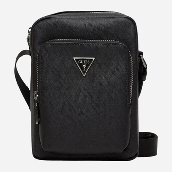 Сумка планшет через плечо из искусственной кожи мужская Guess 275774290 Черная (1159863853)