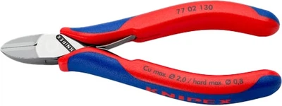 Кусачки боковые для электроники Knipex 130 мм (77 02 130)