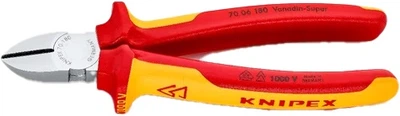 Кусачки бокові Knipex 180 мм (70 06 180)