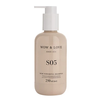 Регенерирующий шампунь для сухих и поврежденных волос Wow & Love 250 мл 4820296770045