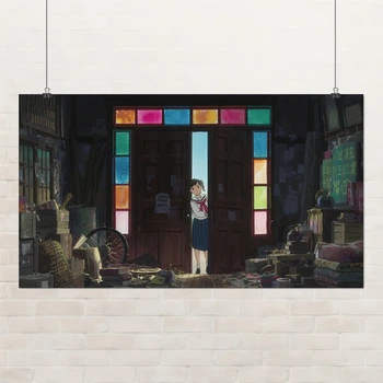 Постер Со склонов Кокурико, From Up on Poppy Hill (2011), аниме, Япония, A1 60×107 см (id6628)