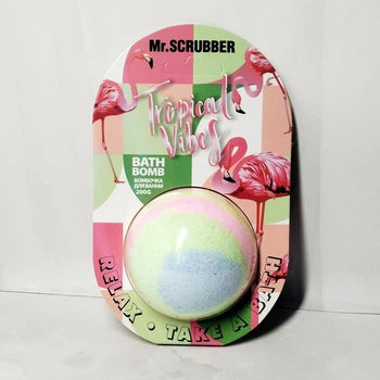 Бомбочка для ванны Tropical Vibes Mr.SCRUBBER 200г.