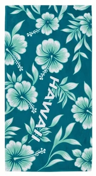 Пляжное полотенце LoveYouHome 75×150 см Гавайи Мятное (ly60221)