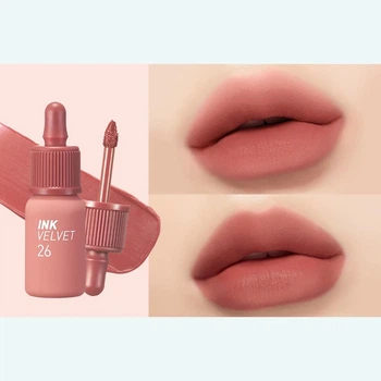 Матовий тінт для губ Peripera New Ink The Velvet #26 Well-Made Nude
